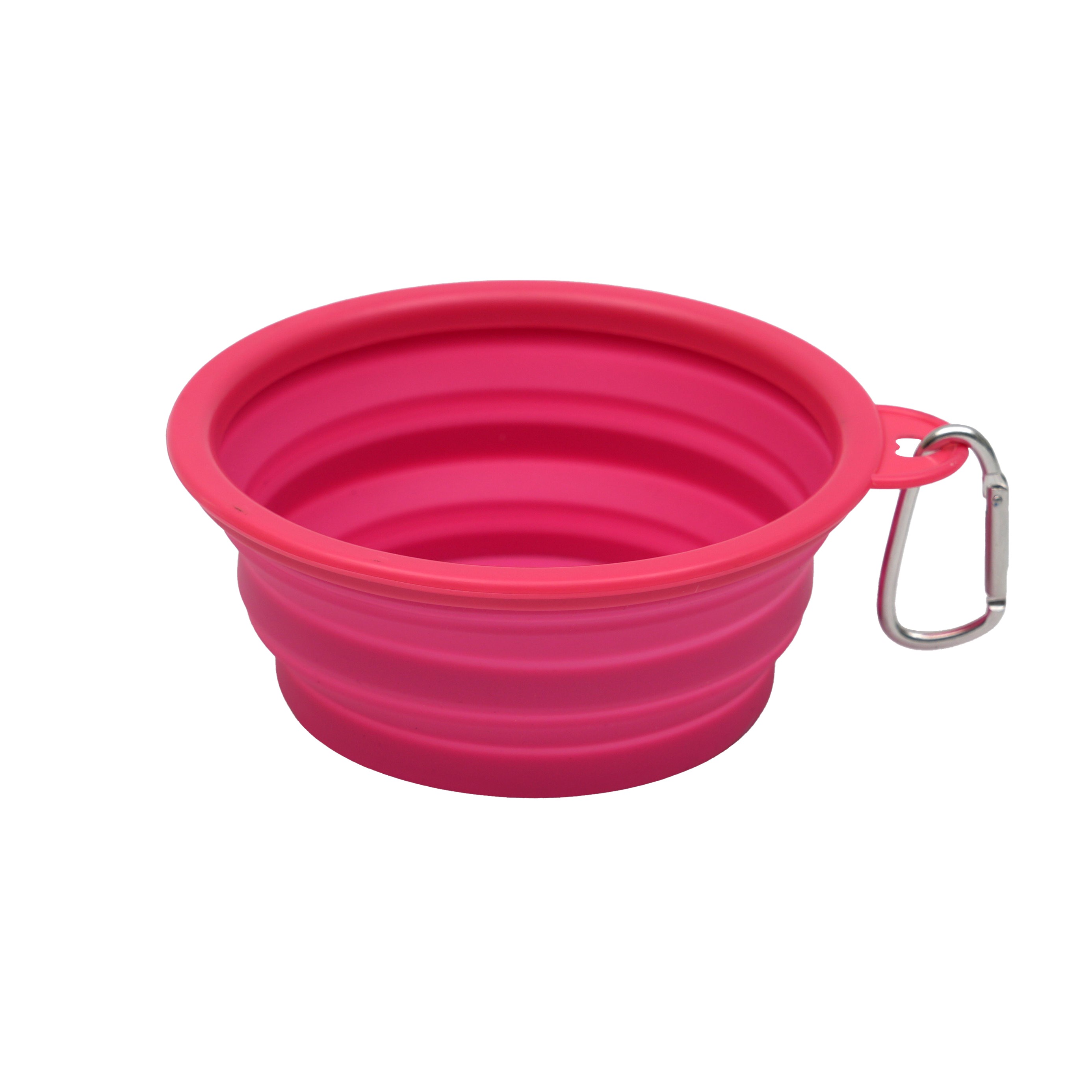 Silicone Travel Bowl - Pink