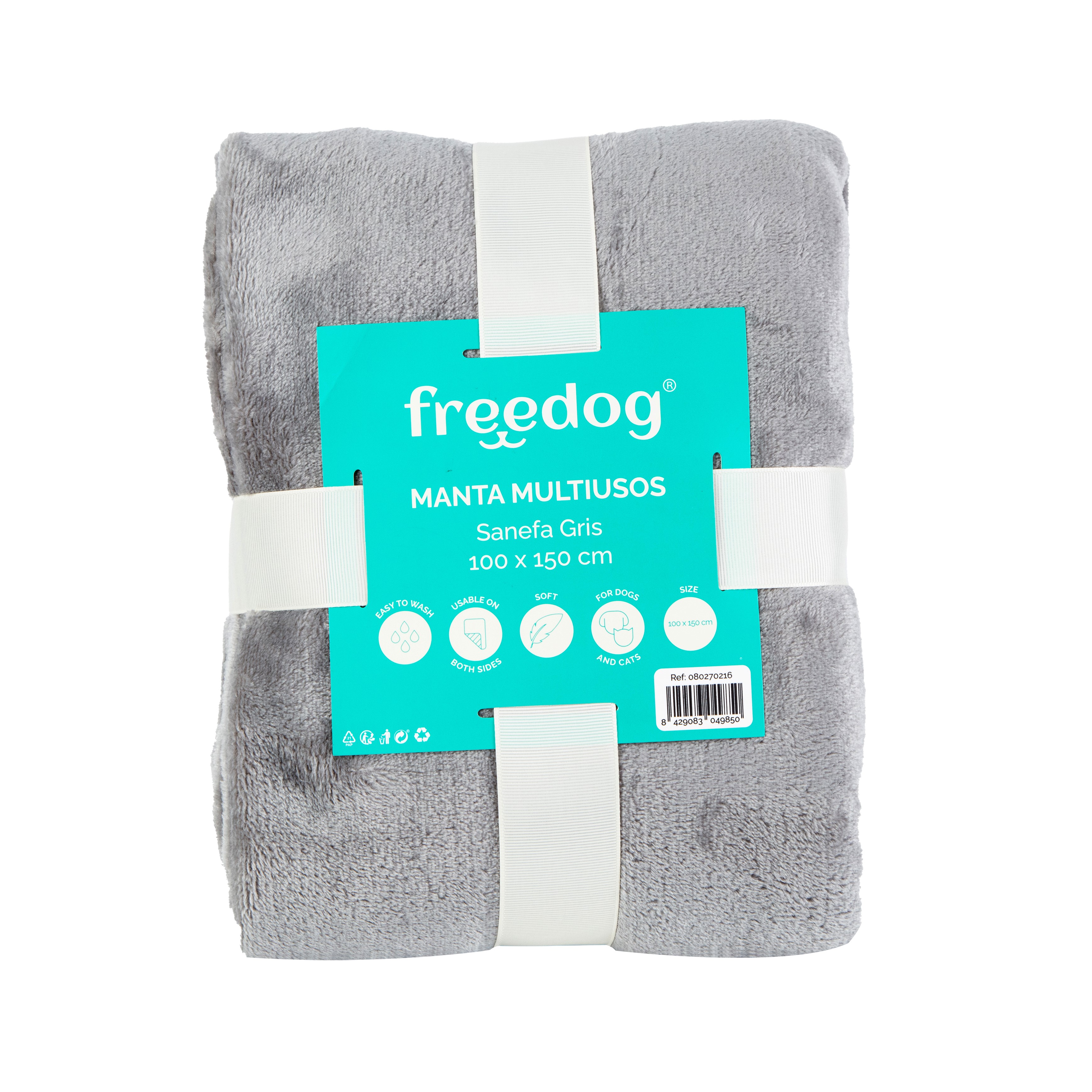Multipurpose Pattern Blanket - Grey