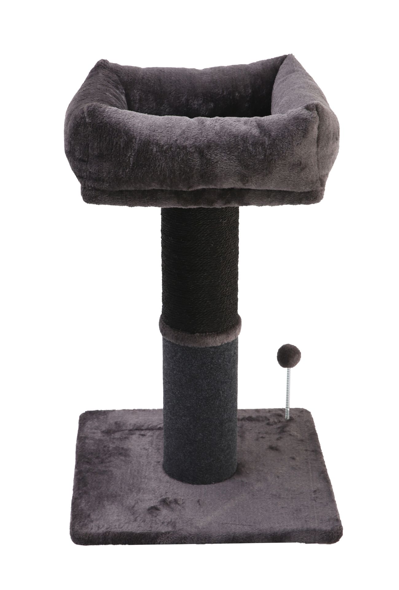 Sofa Stool Scratcher - Dark Grey - 49x49x77cm