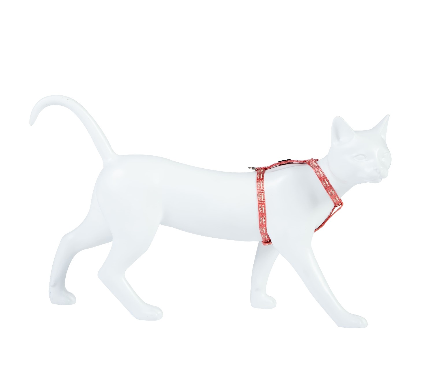 Reflective Cat Harness - Pink