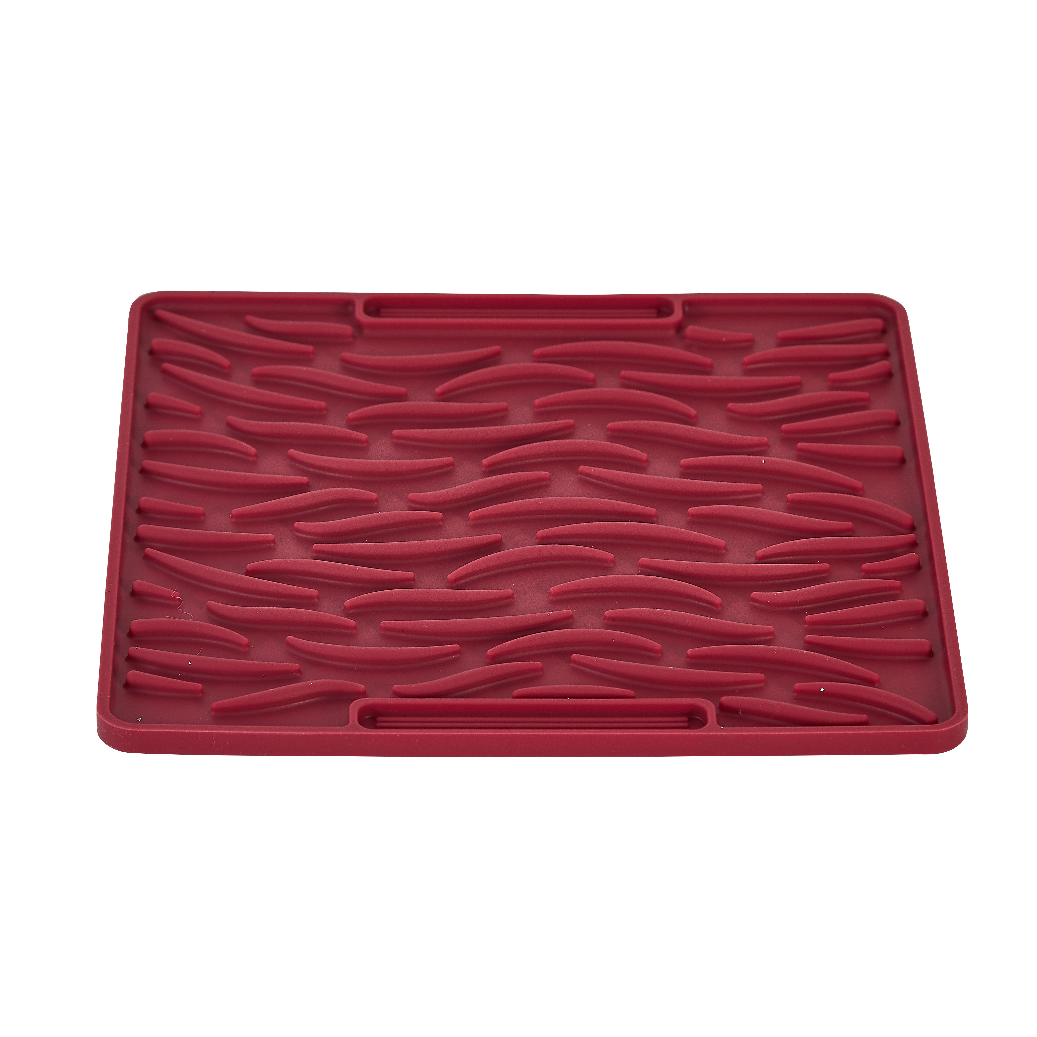 Smooth Mat Wave - Bordeaux