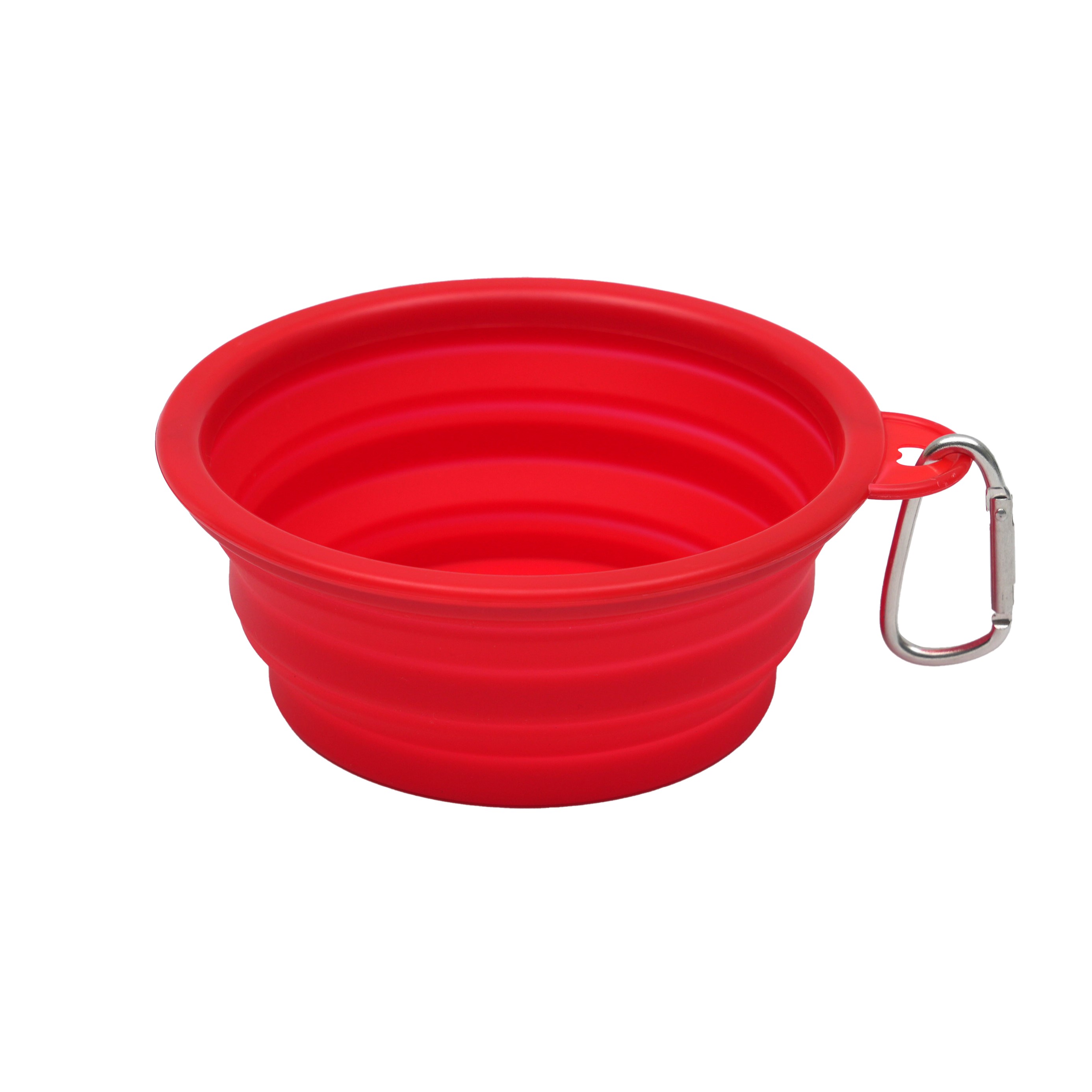 Silicone Travel Bowl - Red