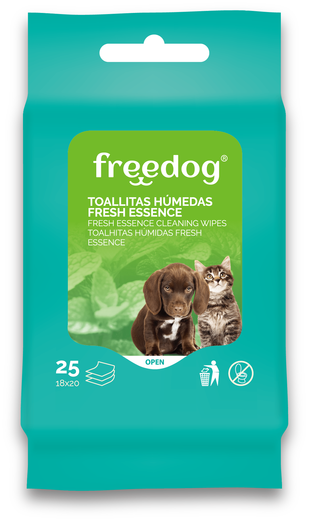 Cleaning Pocket Wipes - Fresh (Aloe Vera)