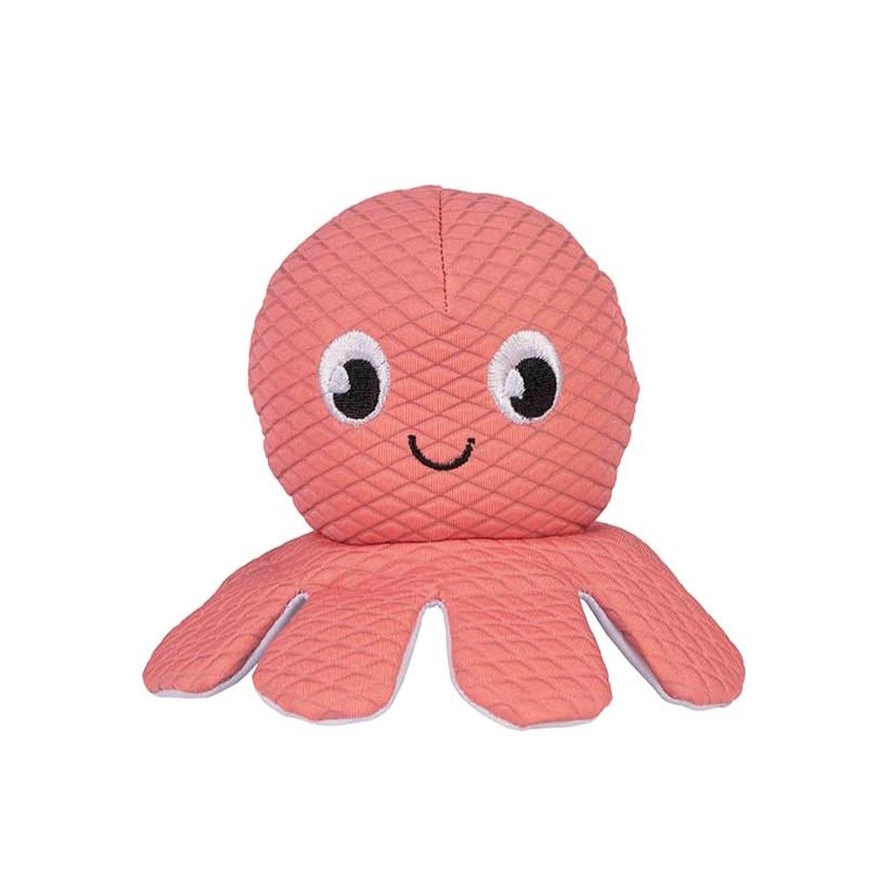 Reddy Octopus with ball with Squeaker - 16 x 9,5 cm