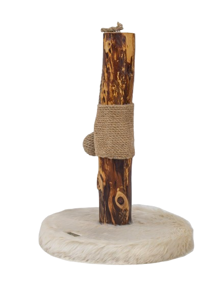 ZenPear Pole Scratcher - Brown - 30 x 30 x 43cm