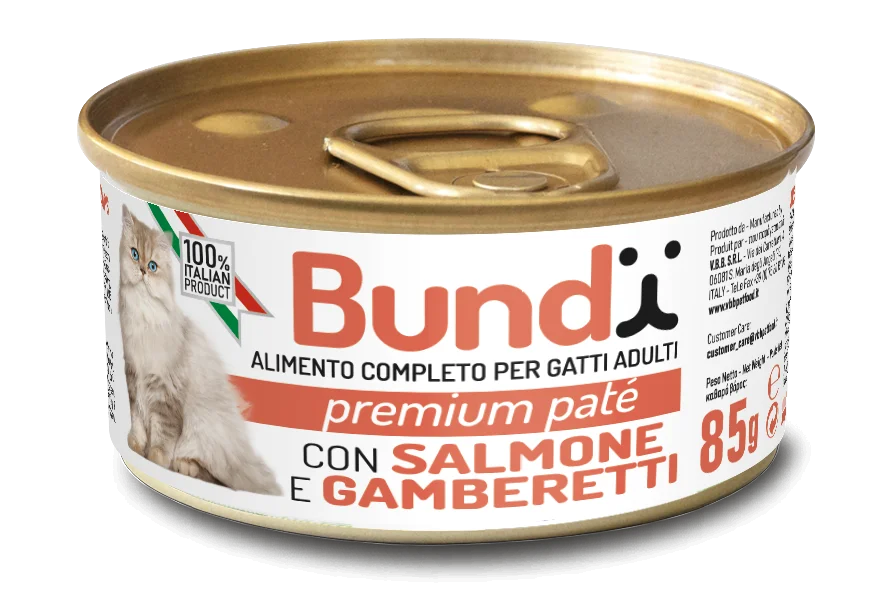 Bundy Patè Salmon and Shrimps 85g.