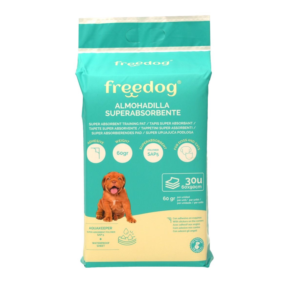 Super Absorbent Pee Pads - 60×90 cm - 30 Pads
