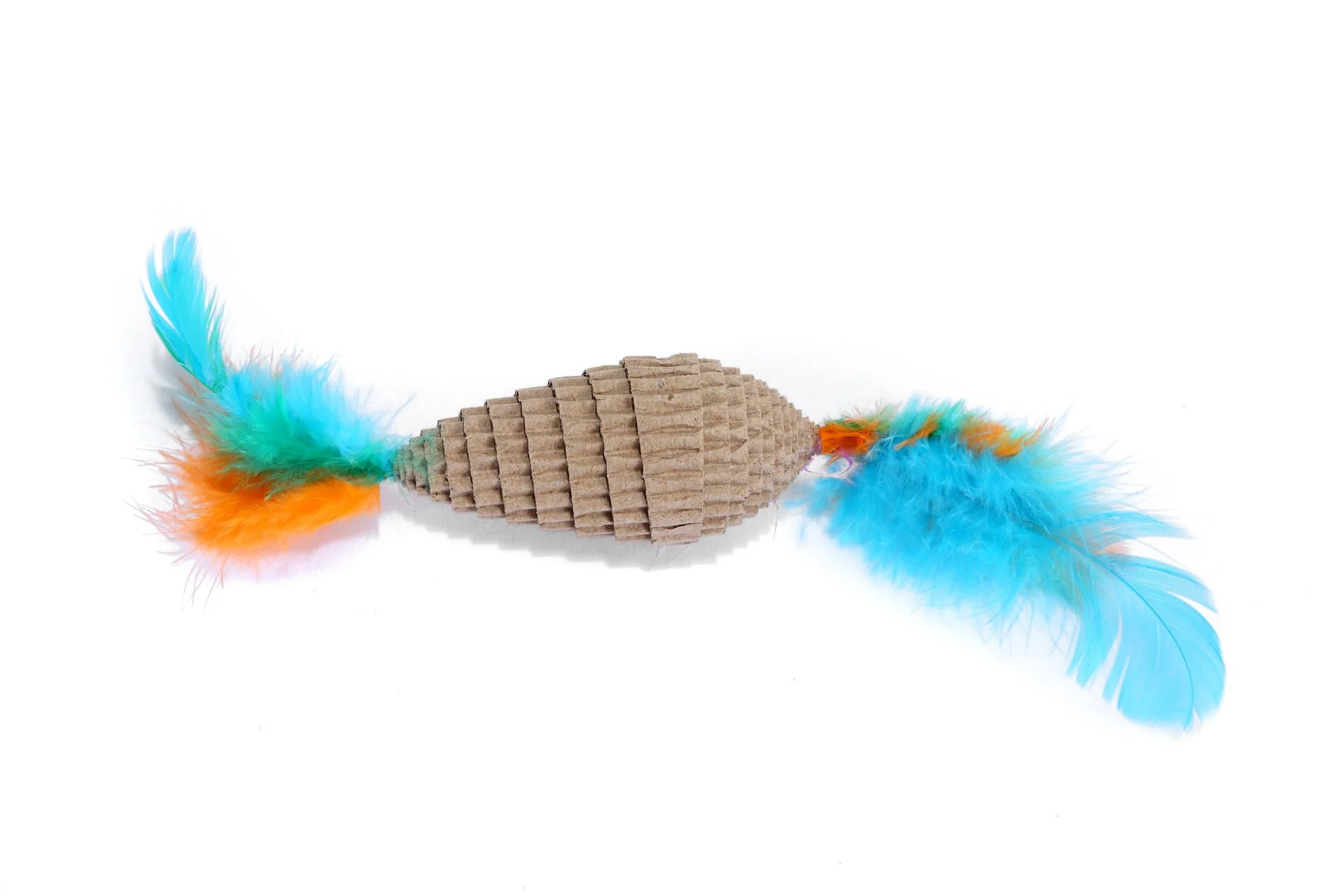 Kraft Pineapple Scratcher With Feathers