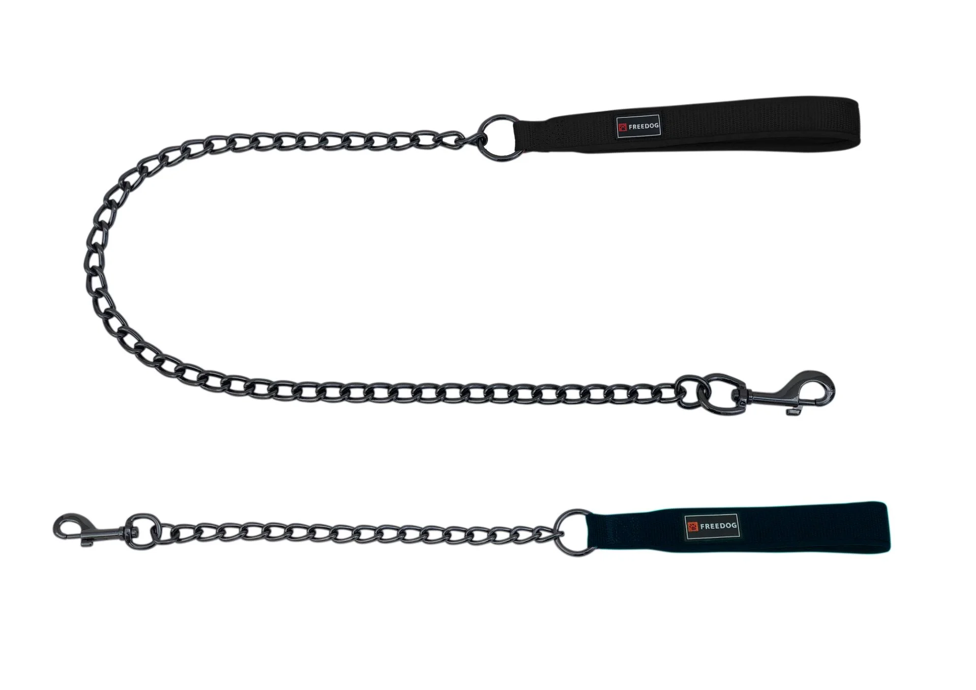 Gun Metal Chain Leash