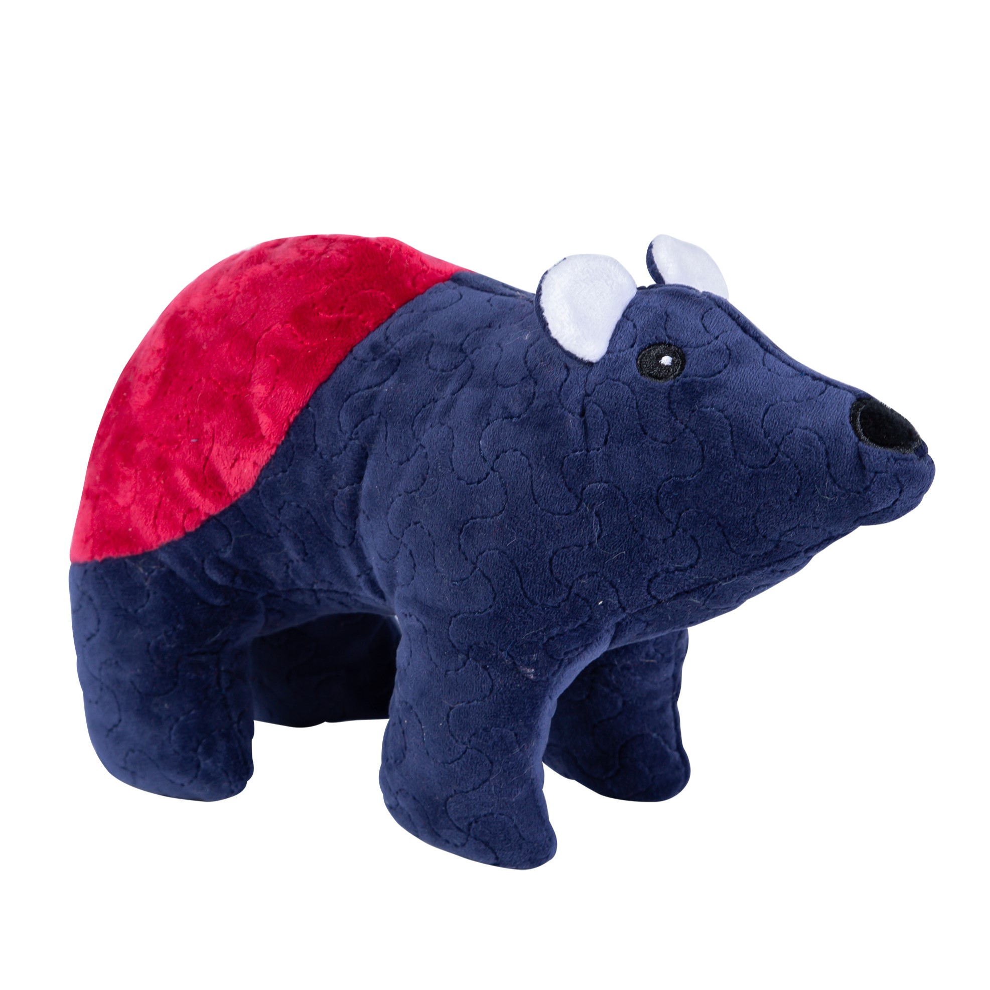 Tough Bear Toy With Squeaker - 25x10cm