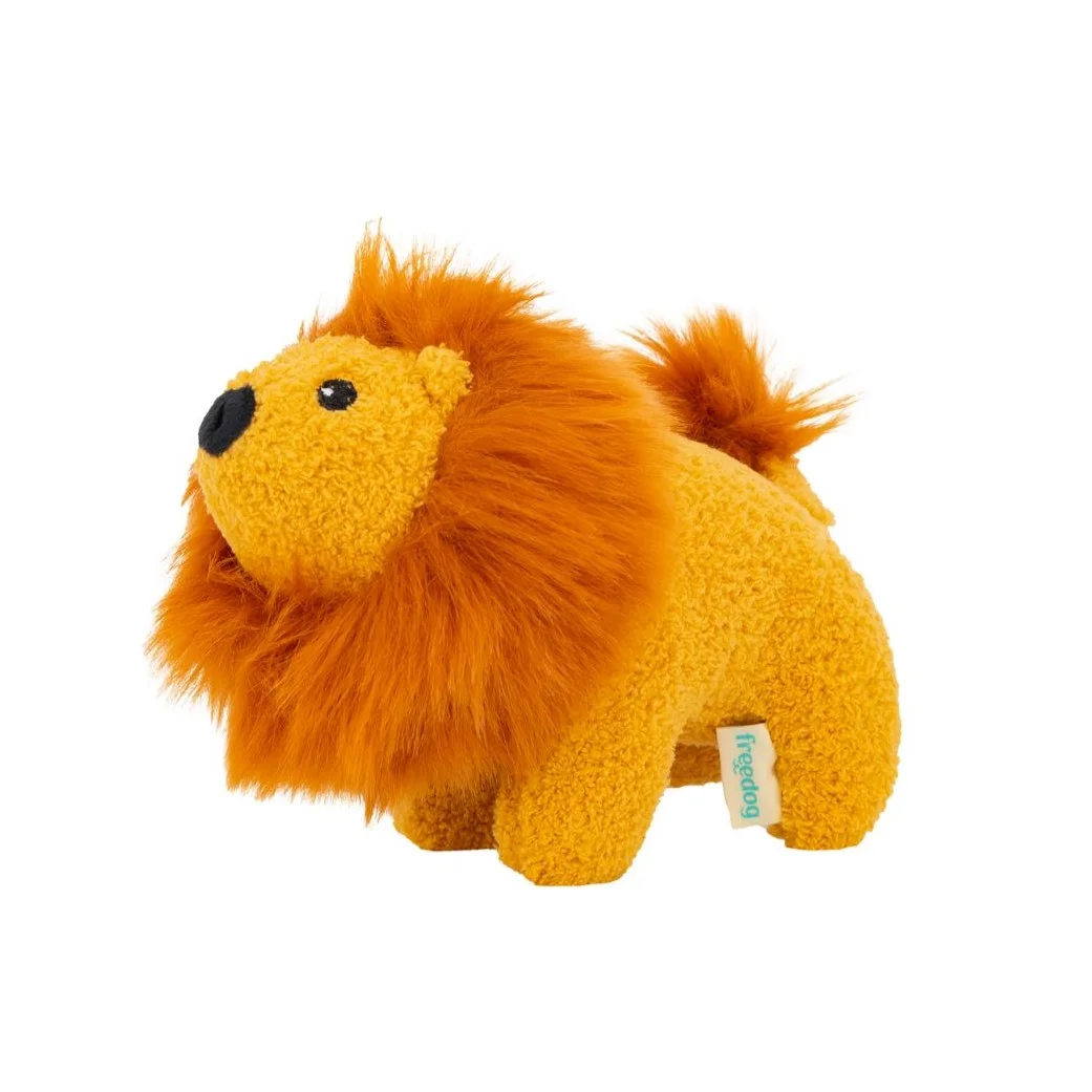 Tough Lion Toy With Squeaker