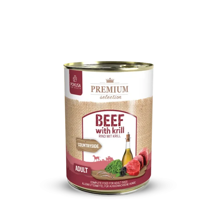 Karma Premium Selection Wet Food Beef with Krill - Beef with Krill - 400g