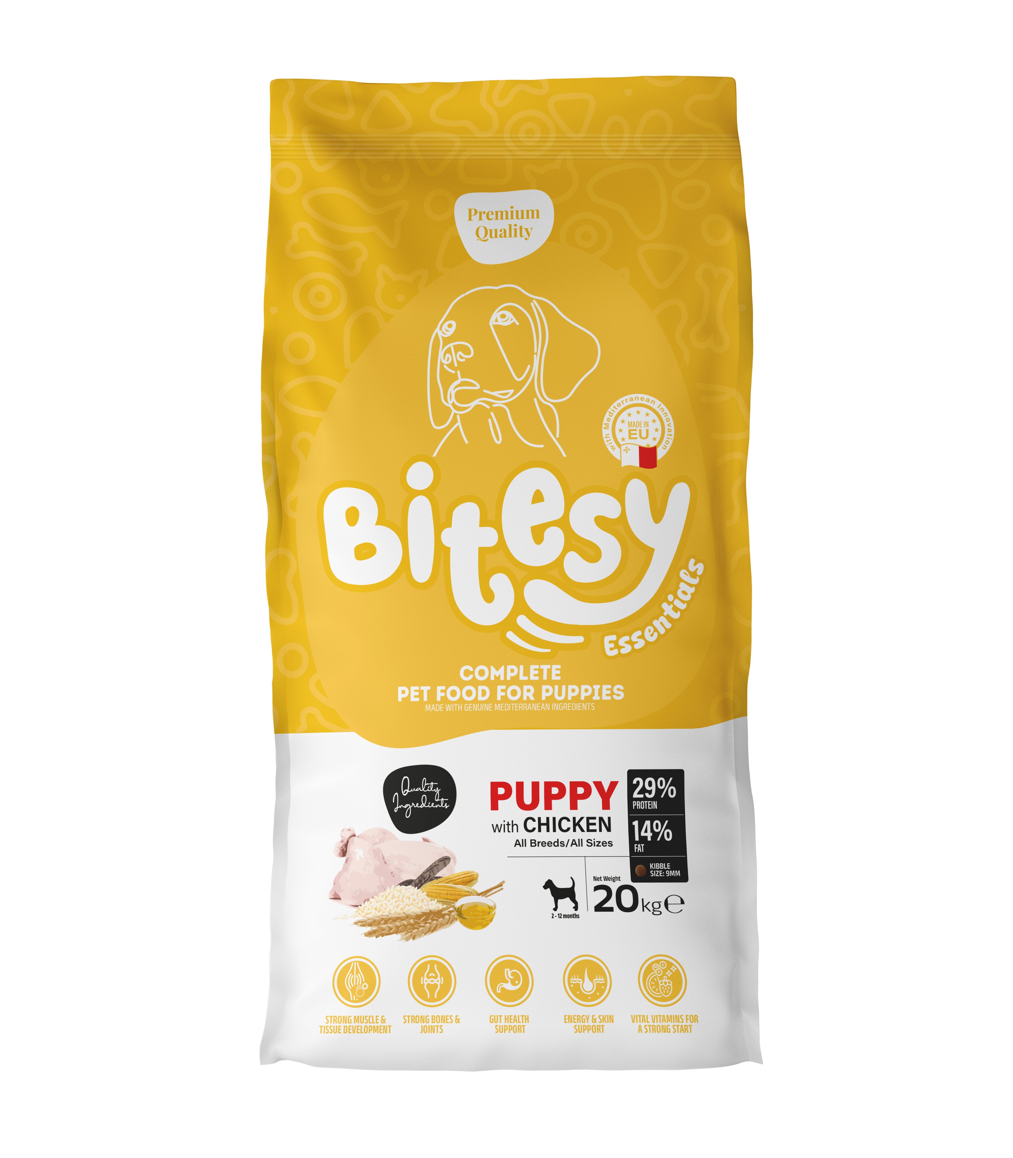 Bitesy Essentials Puppy – Chicken - Chicken - Puppy - 20 KG